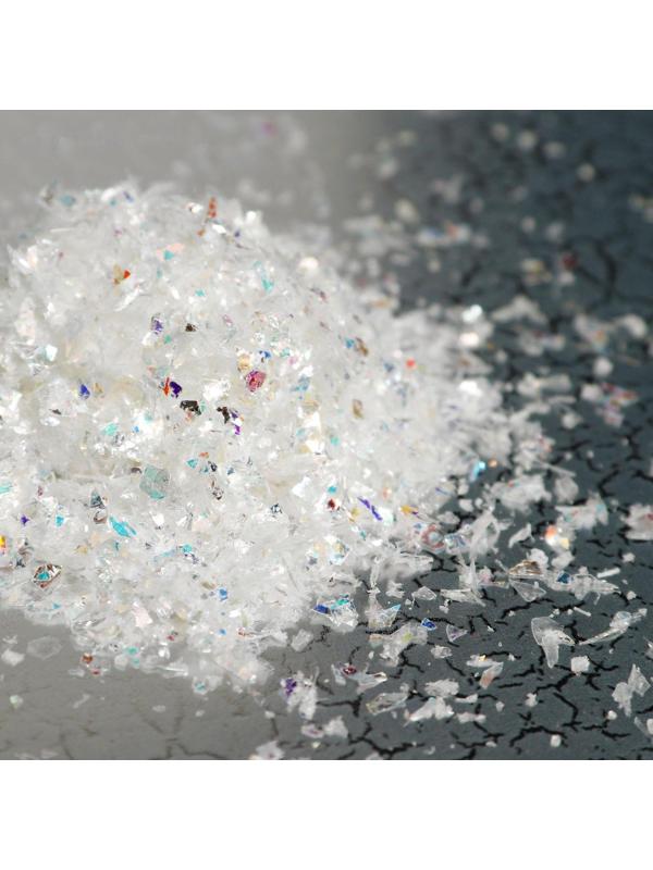 Снег искусственный сыпучий для декора «Блёстки» 110 г