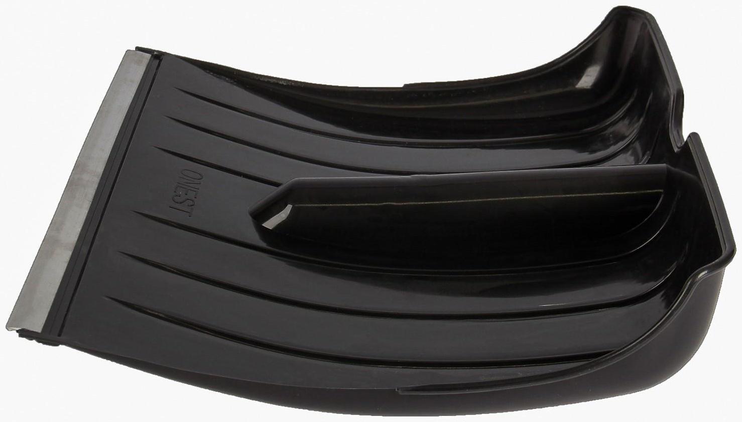 Ковш лопаты пластиковый, 365 × 480 мм, с алюминиевой планкой, тулейка 32 мм