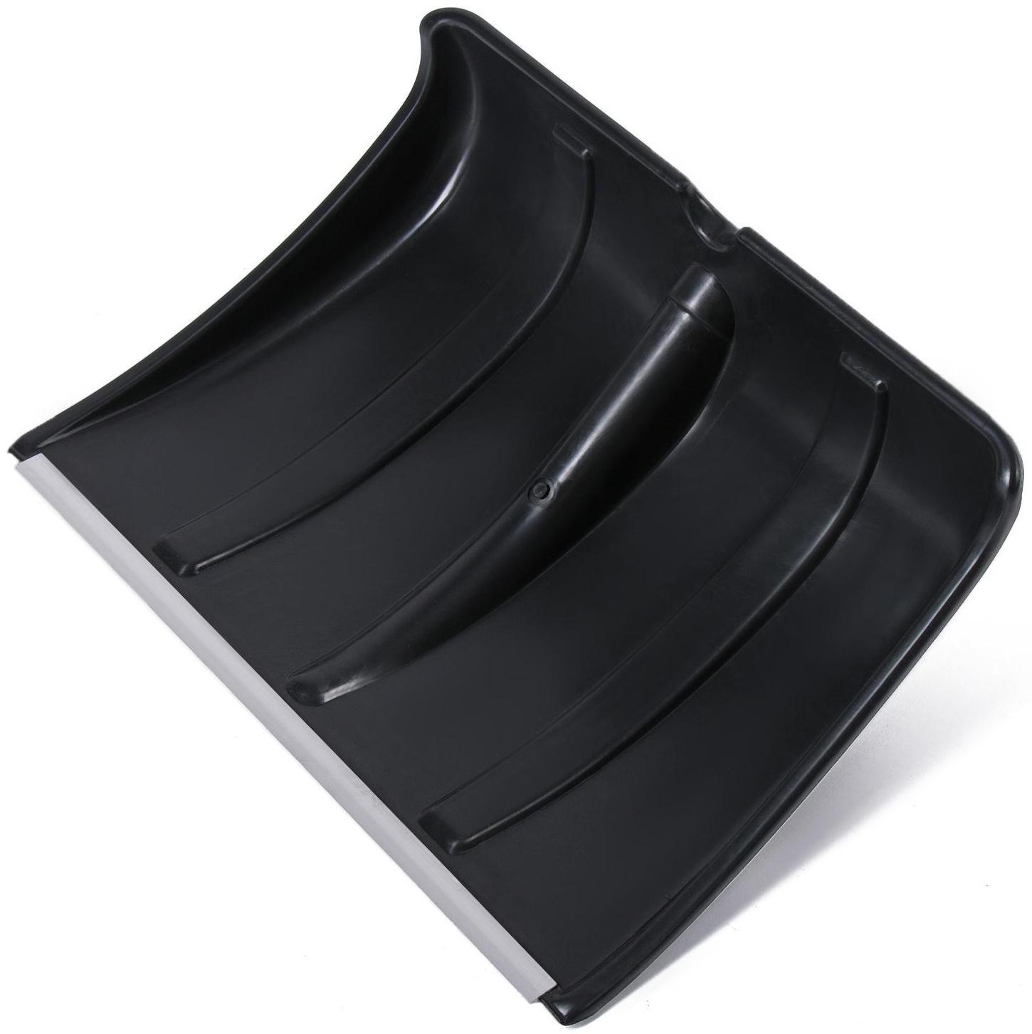 Ковш лопаты пластиковый, 365 × 480 мм, с алюминиевой планкой, тулейка 32 мм