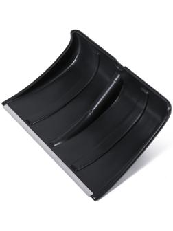 Ковш лопаты пластиковый, 365 × 480 мм, с алюминиевой планкой, тулейка 32 мм