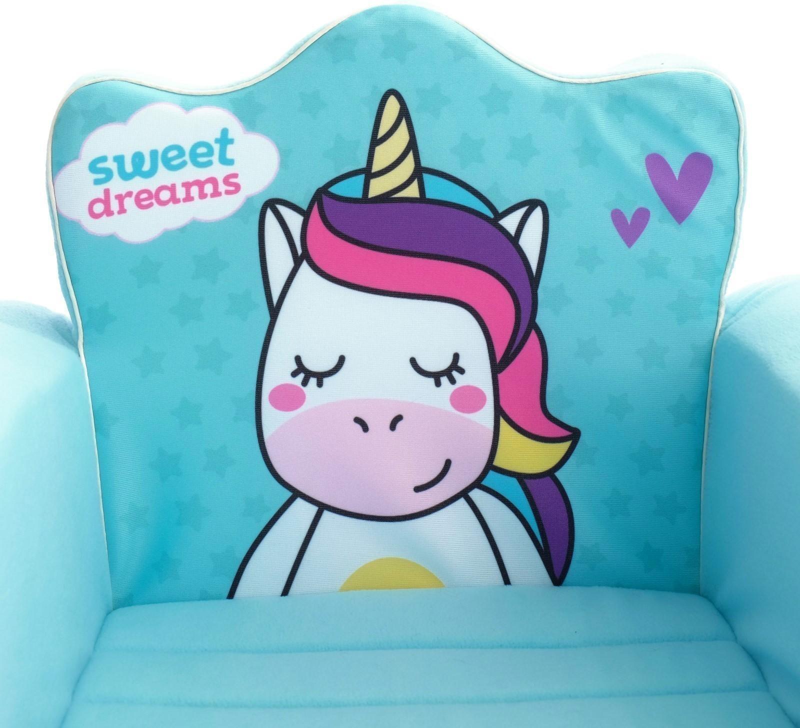 Мягкая игрушка-кресло «Единорог», цвета МИКС