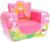 Мягкая игрушка кресло «Принцесса», цвет розовый