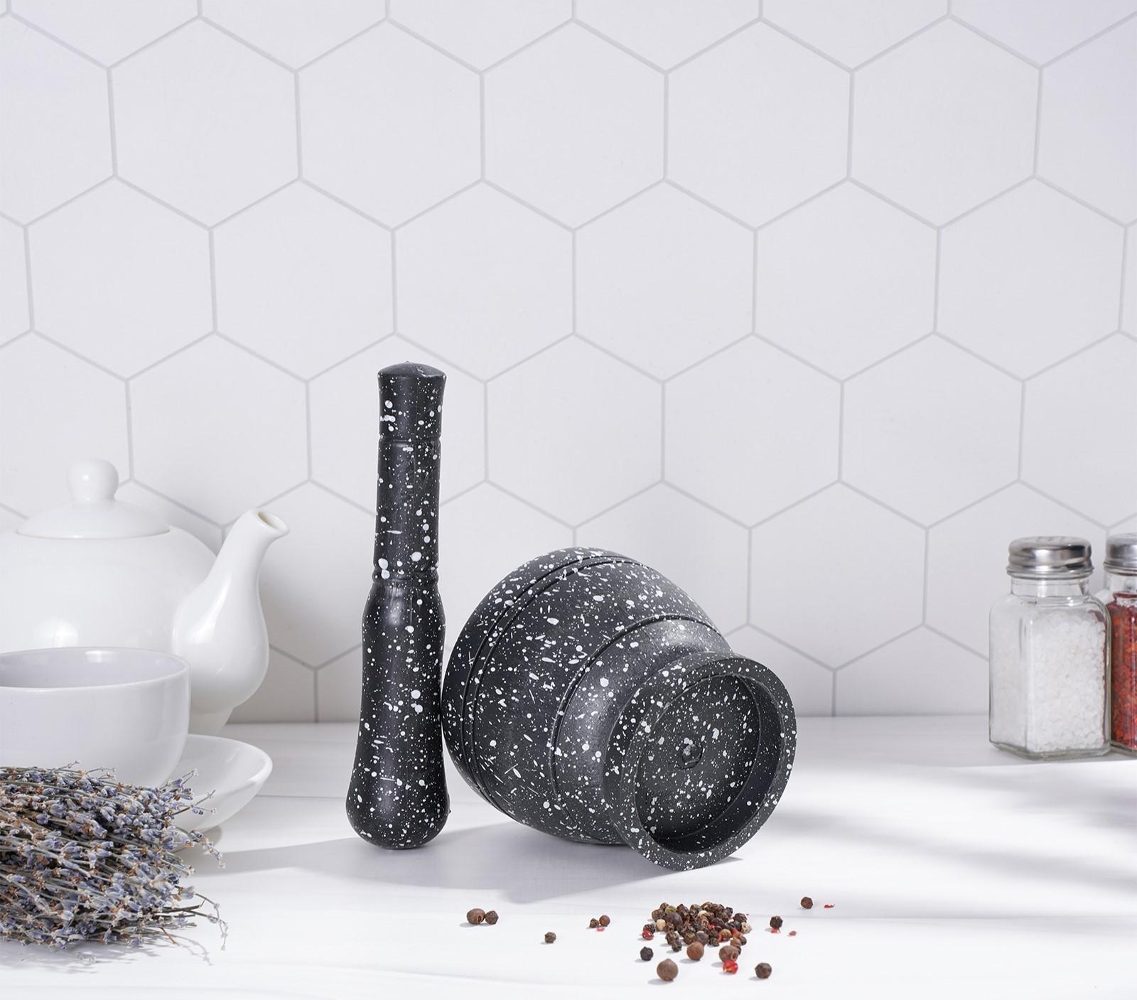 Ступка с пестиком «Чёрный камень»