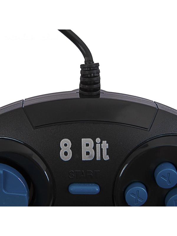 Геймпад для Dendy 8-bit, 9pin (узкий разъем), черный