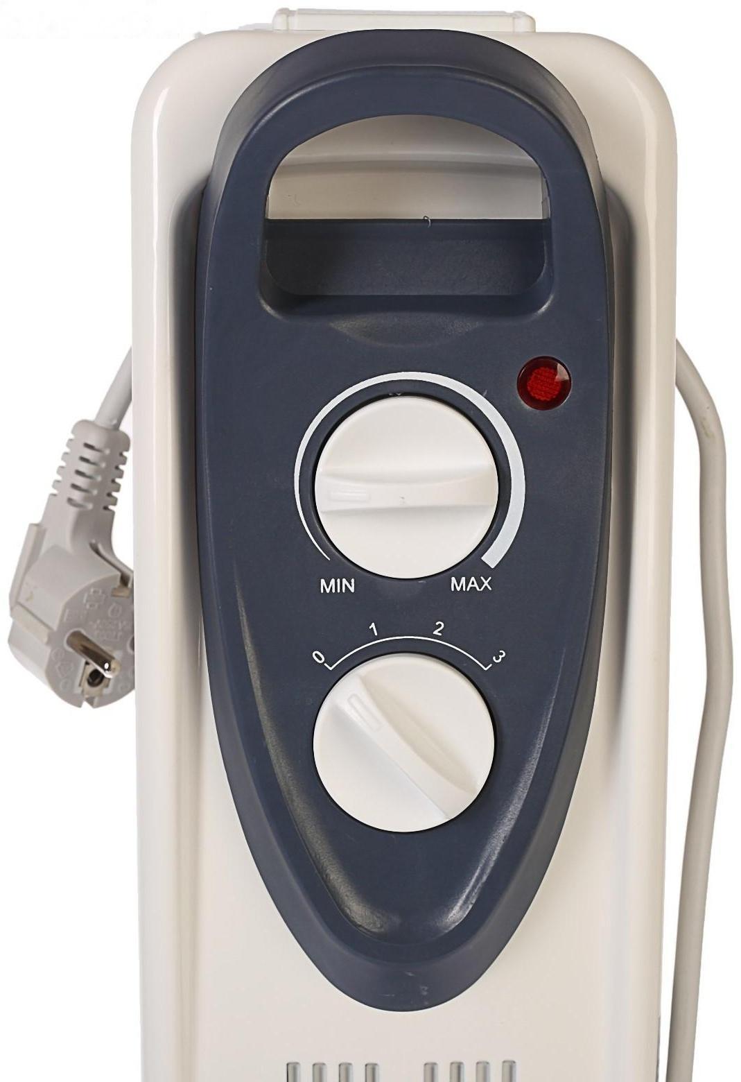 Обогреватель ENGY EN-2207 Modern, масляный, 1500 Вт, 7 секций, белый