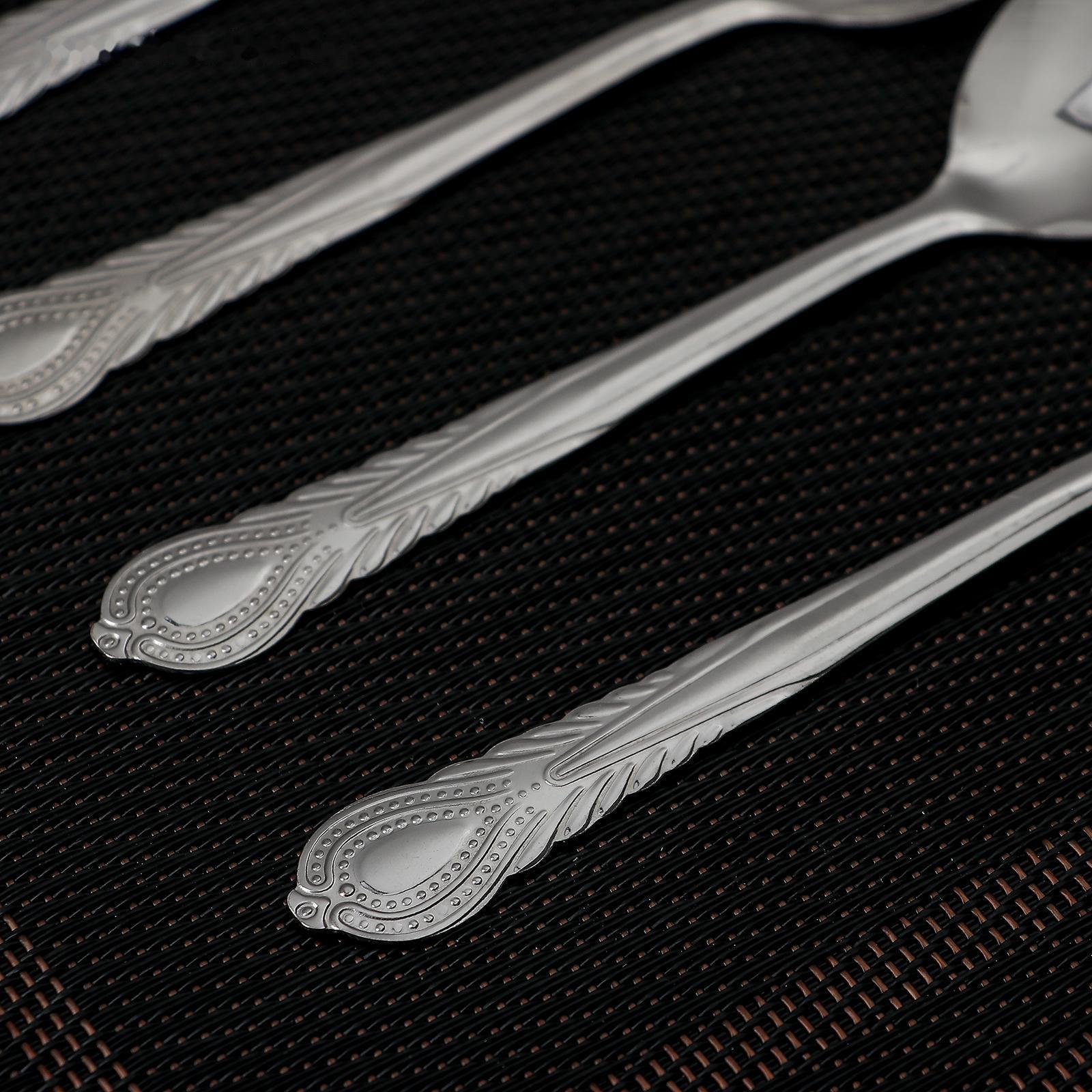 Набор ложек чайных «Камея», h=14 см, 12 шт