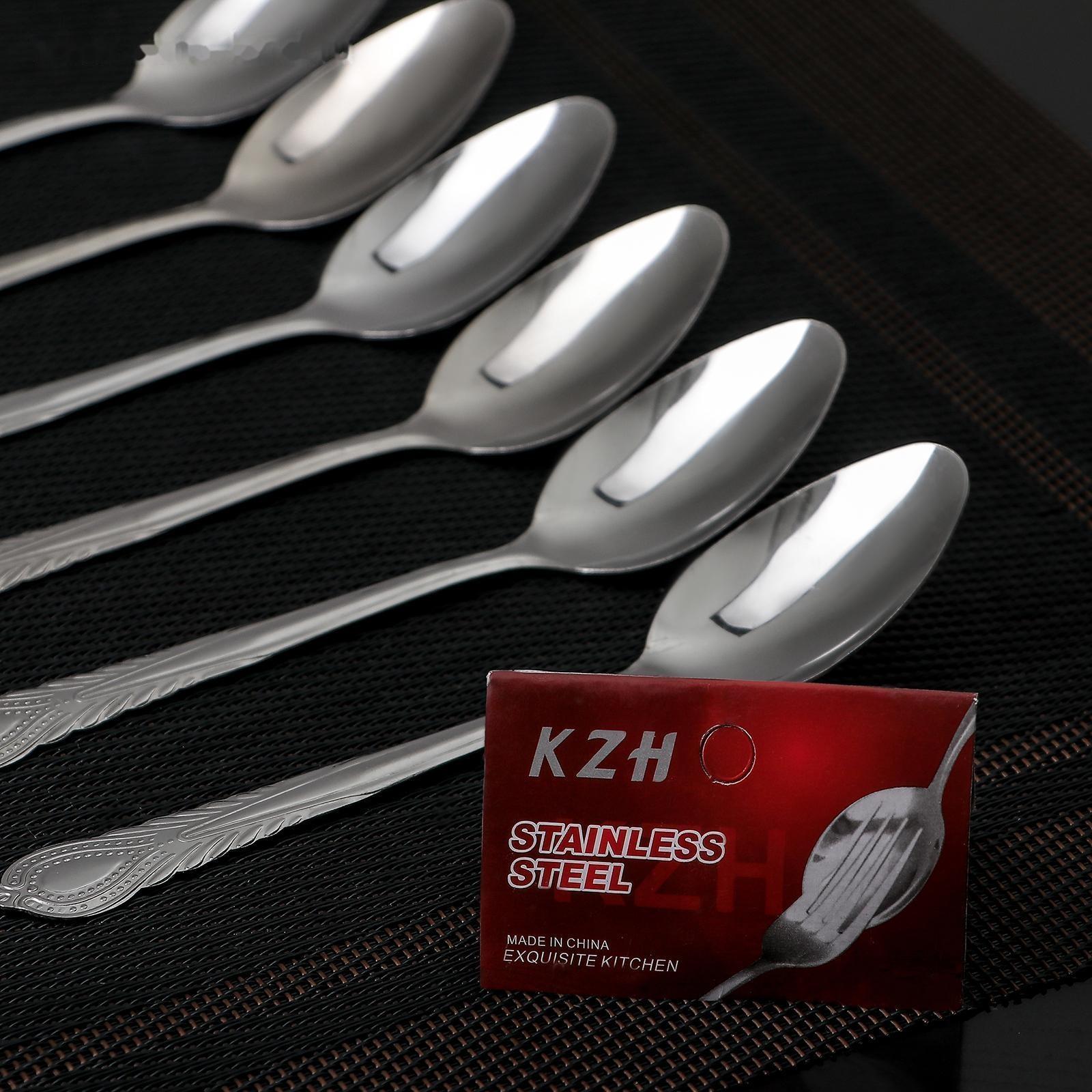 Набор ложек чайных «Камея», h=14 см, 12 шт