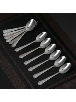 Набор ложек чайных «Камея», h=14 см, 12 шт