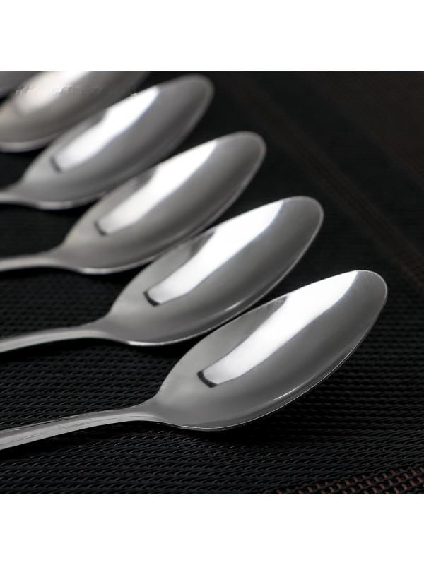 Набор ложек чайных «Камея», h=14 см, 12 шт