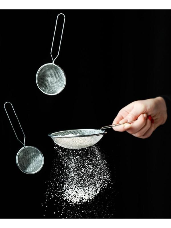 Набор сит Доляна, 3 шт, d=7 см, 8 см, 10 см