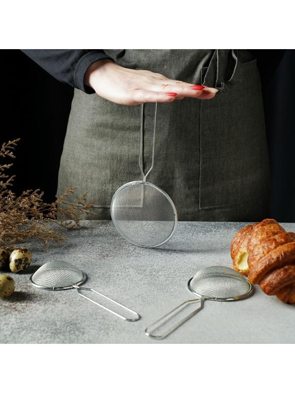 Набор сит Доляна, 3 шт, d=7 см, 8 см, 10 см