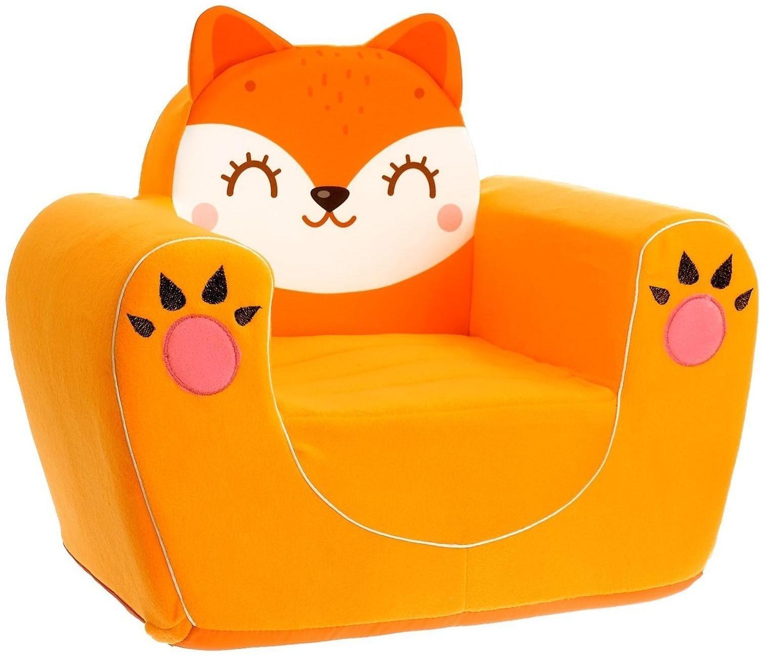 Мягкая игрушка-кресло «Лиса»