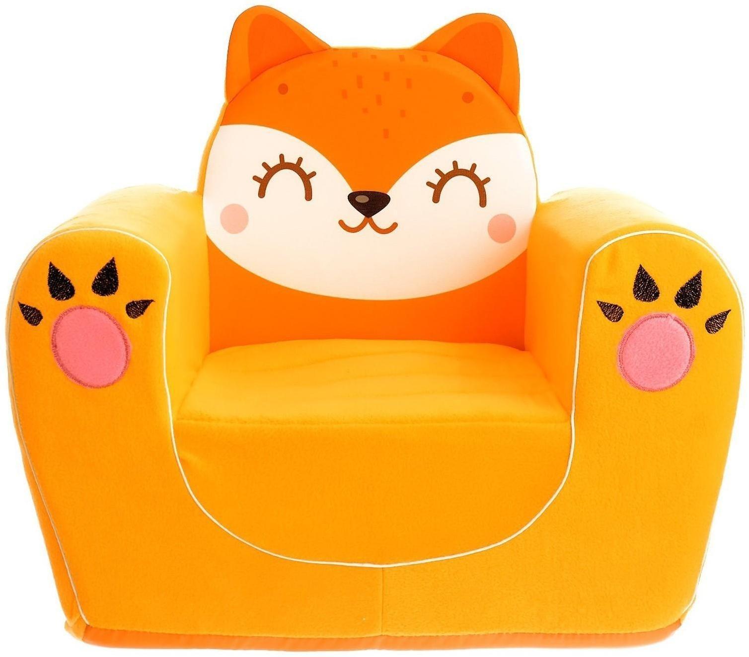 Мягкая игрушка-кресло «Лиса»