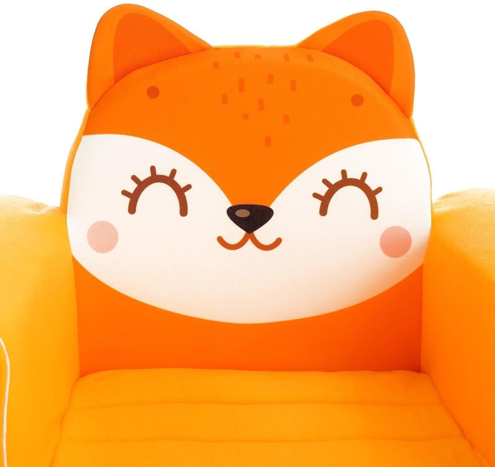 Мягкая игрушка-кресло «Лиса»