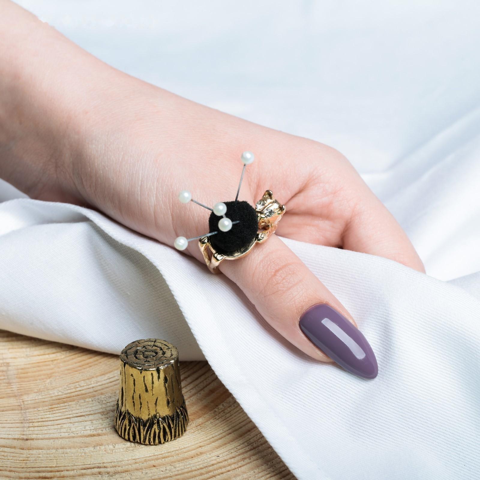 Напёрсток с игольницей «Мишка»