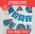 Набор бумажной посуды «С днём рождения. Хоккей», 6 тарелок, 6 стаканов, 6 колпаков, 1 гирлянда