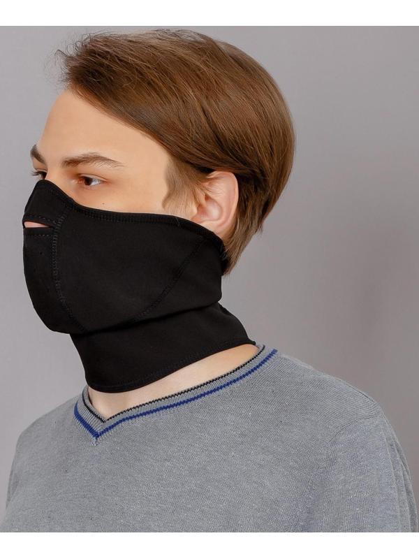 Ветрозащитная маска - подшлемник LYCOSA WINDSTOPPER BLACK