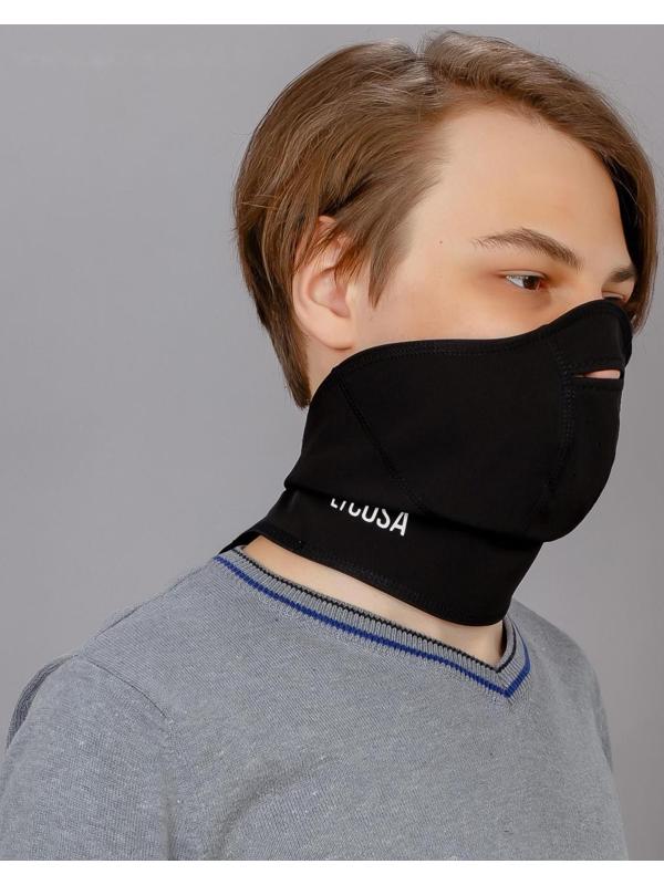 Ветрозащитная маска - подшлемник LYCOSA WINDSTOPPER BLACK