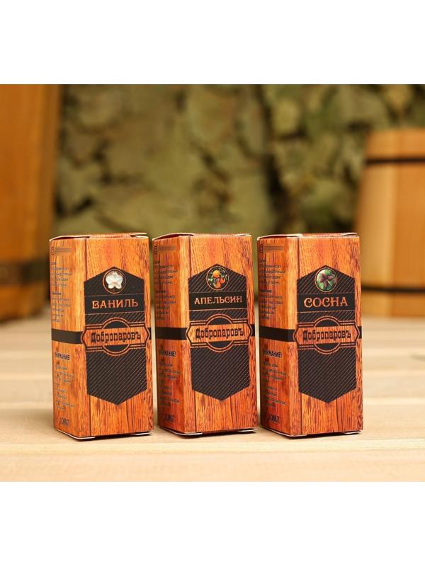Аромамасло 10мл Добропаровъ, МИКС ароматов: Ваниль, Апельсин, Сосна