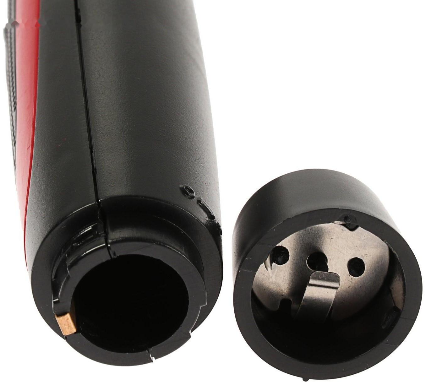 Триммер для волос Luazon LTRI-03, для носа и ушей, 1хАА (не в комплекте), чёрный