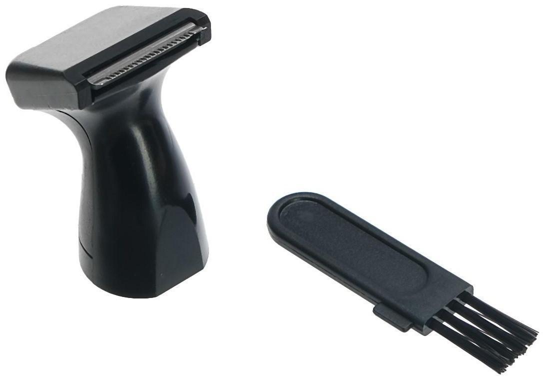 Триммер для волос LuazON LTRI-09, для носа/ушей, 2 насадки, АКБ, серый