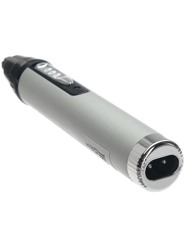 Триммер для волос LuazON LTRI-09, для носа/ушей, 2 насадки, АКБ, серый