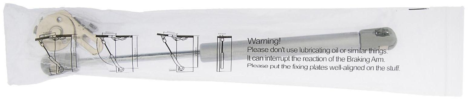 Газовый лифт ТУНДРА GL060GR, 60N, цвет серый