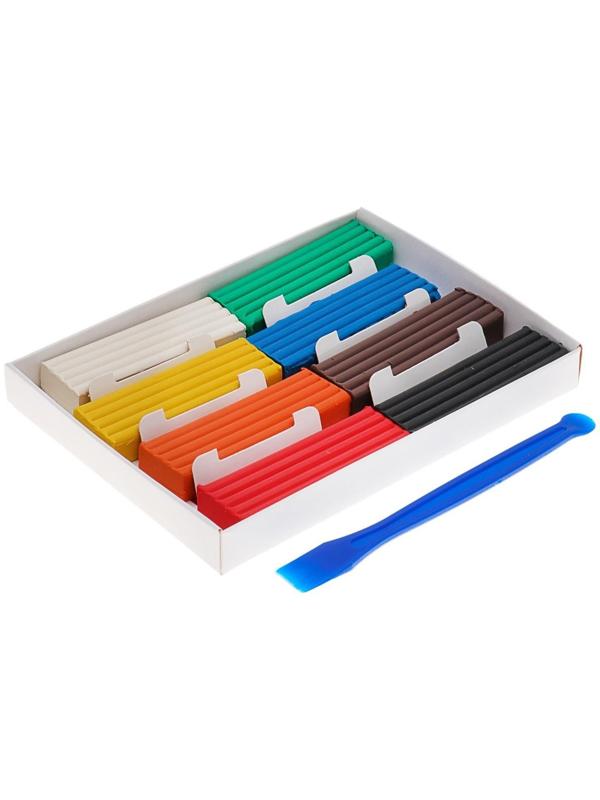 Пластилин 8 цветов 160 г, 