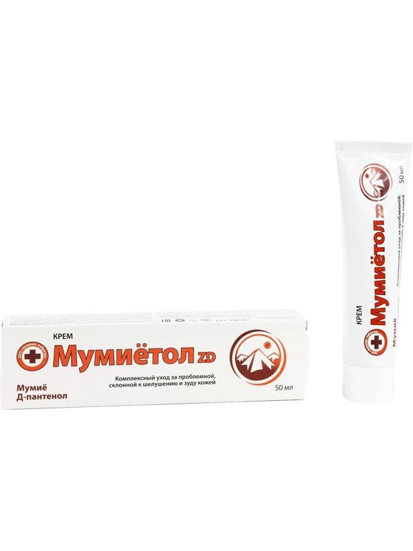 Крем для тела «Мумиётол ZD» с Д-пантенолом, 50 мл.
