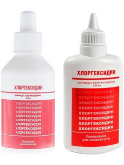 Средство для полоскания полости рта «Саномед» с хлоргексидином 0,05%, антибактериальное, 100 мл