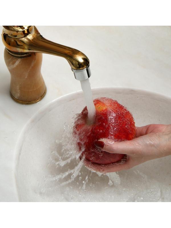 Аэратор Accoona A464-4, с регулированием расхода воды, 2 режима, наружная резьба 24 мм