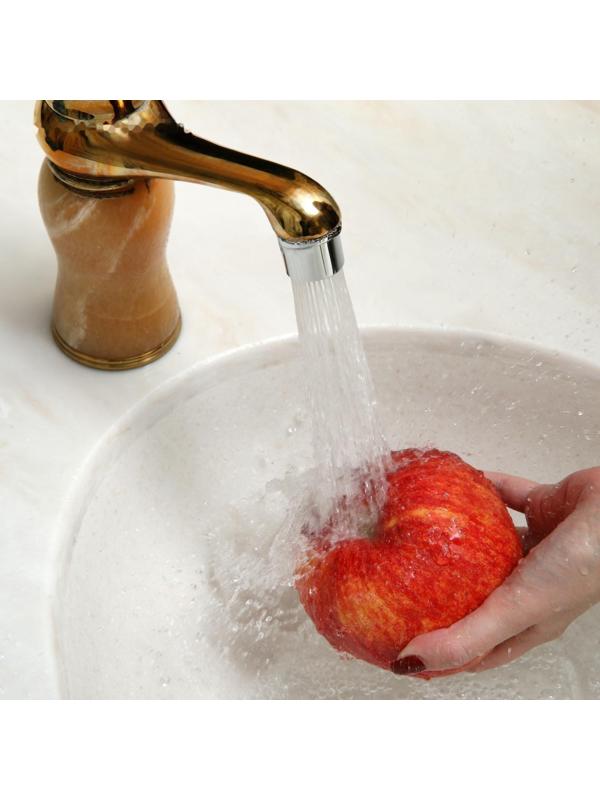 Аэратор Accoona A464-4, с регулированием расхода воды, 2 режима, наружная резьба 24 мм