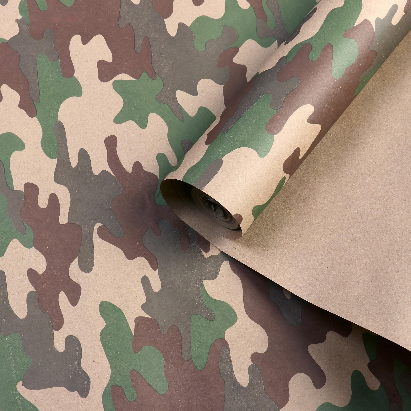 Бумага упаковочная крафт 