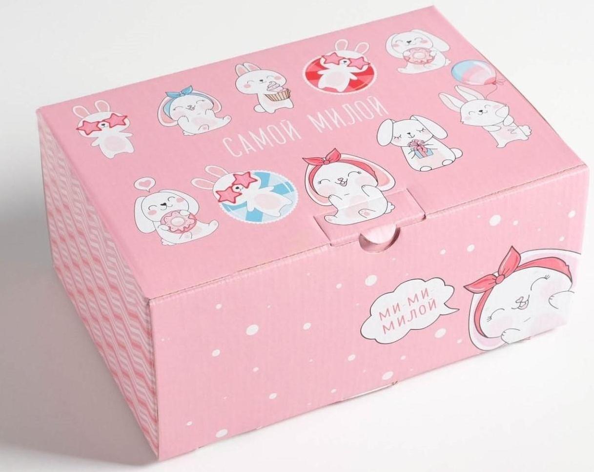 Коробка‒пенал «Подарок самой милой», 22 × 15 × 10 см