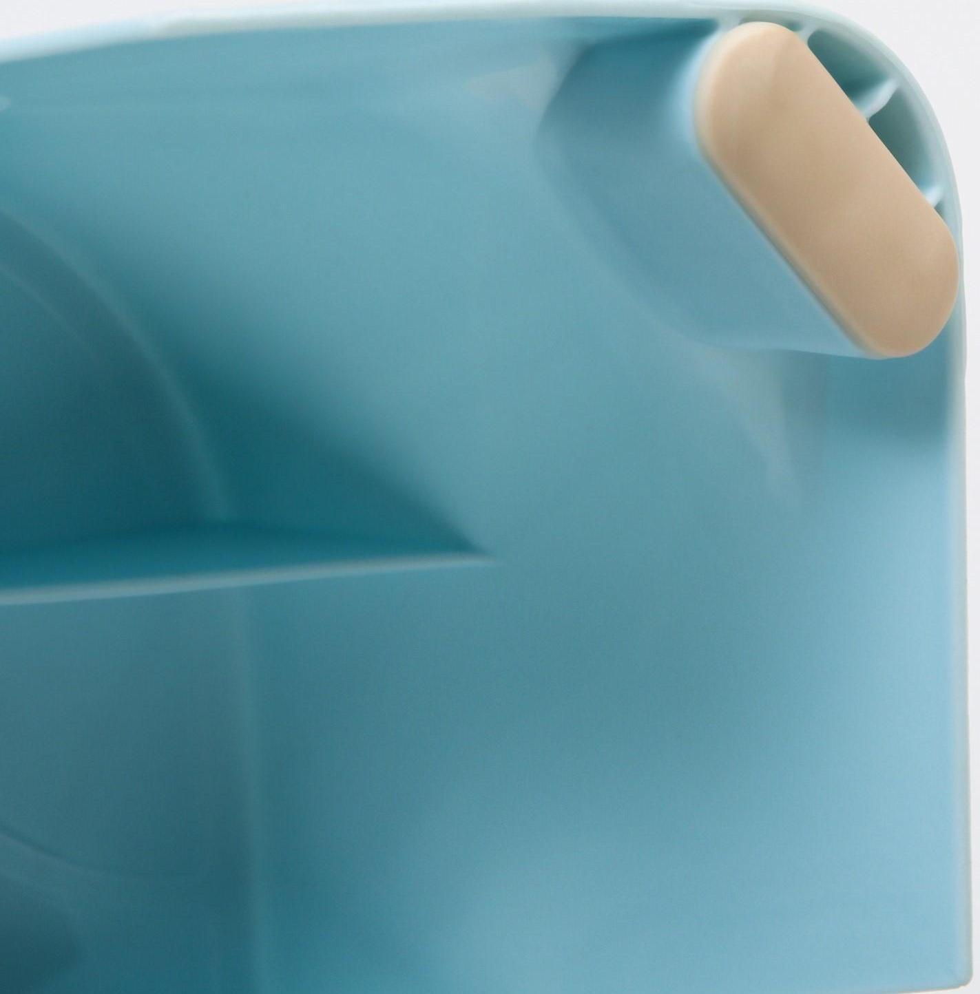 Табурет-подставка детский, цвет светло-голубой