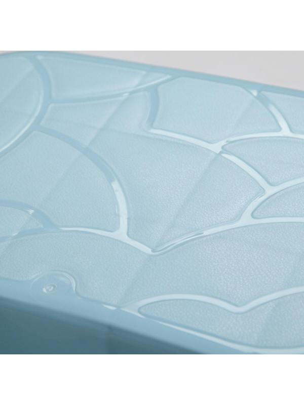 Табурет-подставка детский, цвет светло-голубой