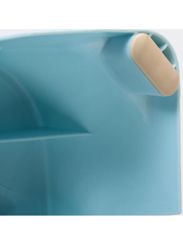 Табурет-подставка детский, цвет светло-голубой