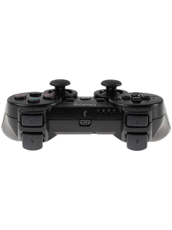 Геймпад Dialog Gan-Kata GP-A16RF, беспроводной, вибрация, для PS3, USB, черный