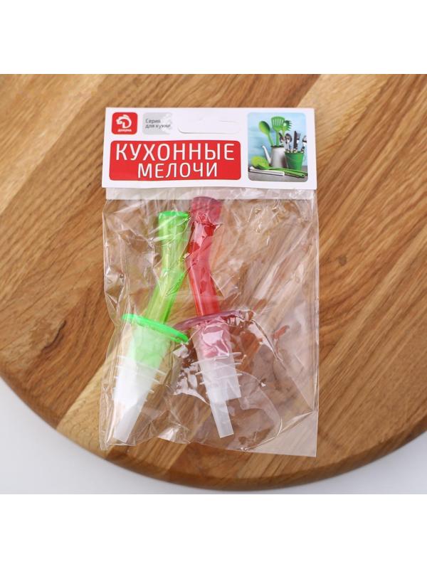 Набор насадок на бутылку Доляна «Элемент», 2 шт, цвет МИКС