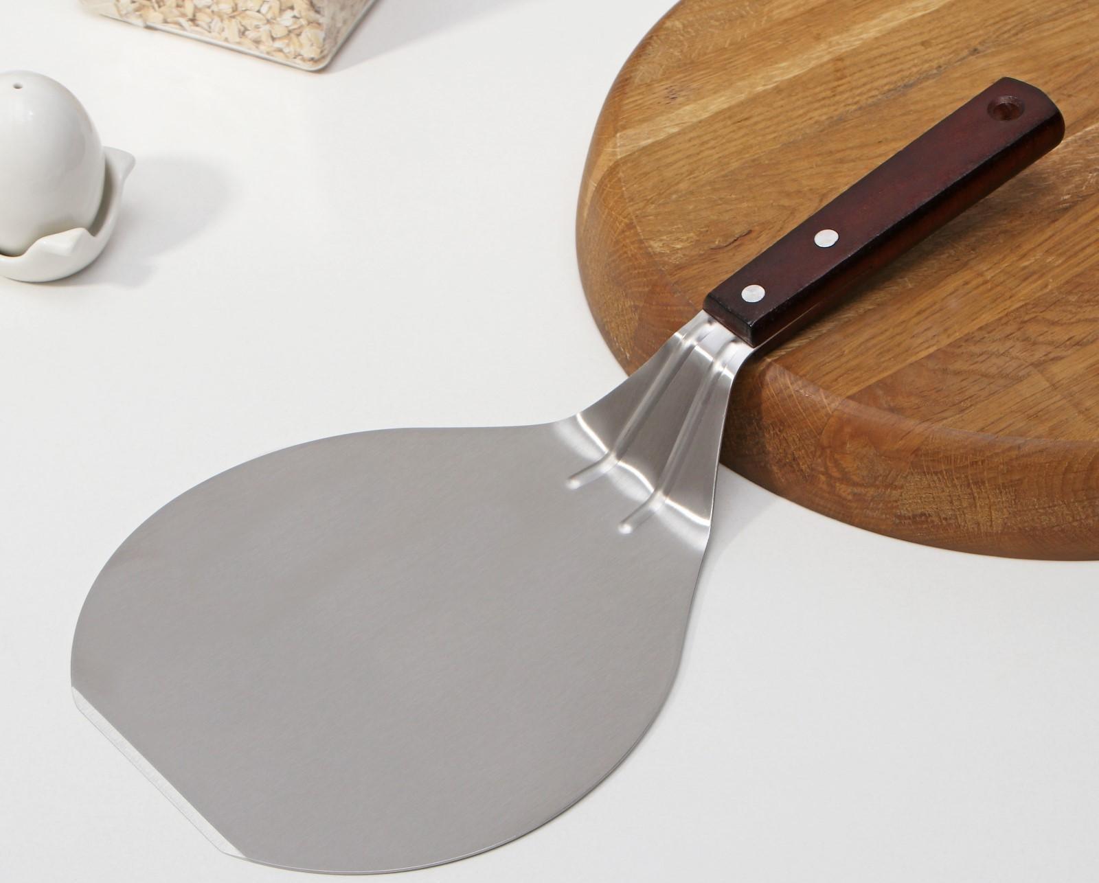 Лопатка для пиццы и коржей, 37×16,5×9,5 см