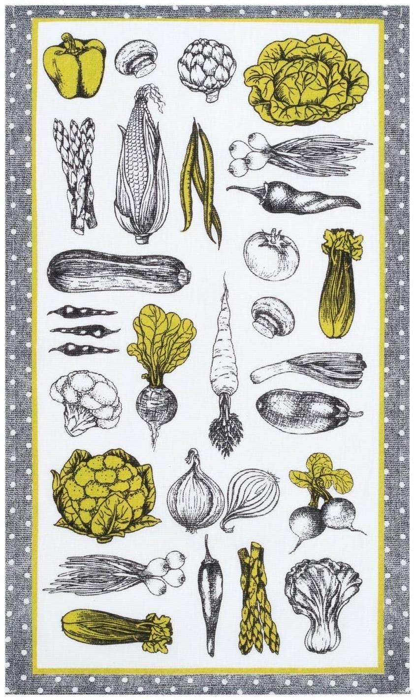 Полотенце кухонное «Овощи» 35х60±2 см