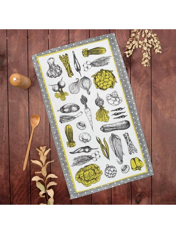 Полотенце кухонное «Овощи» 35х60±2 см