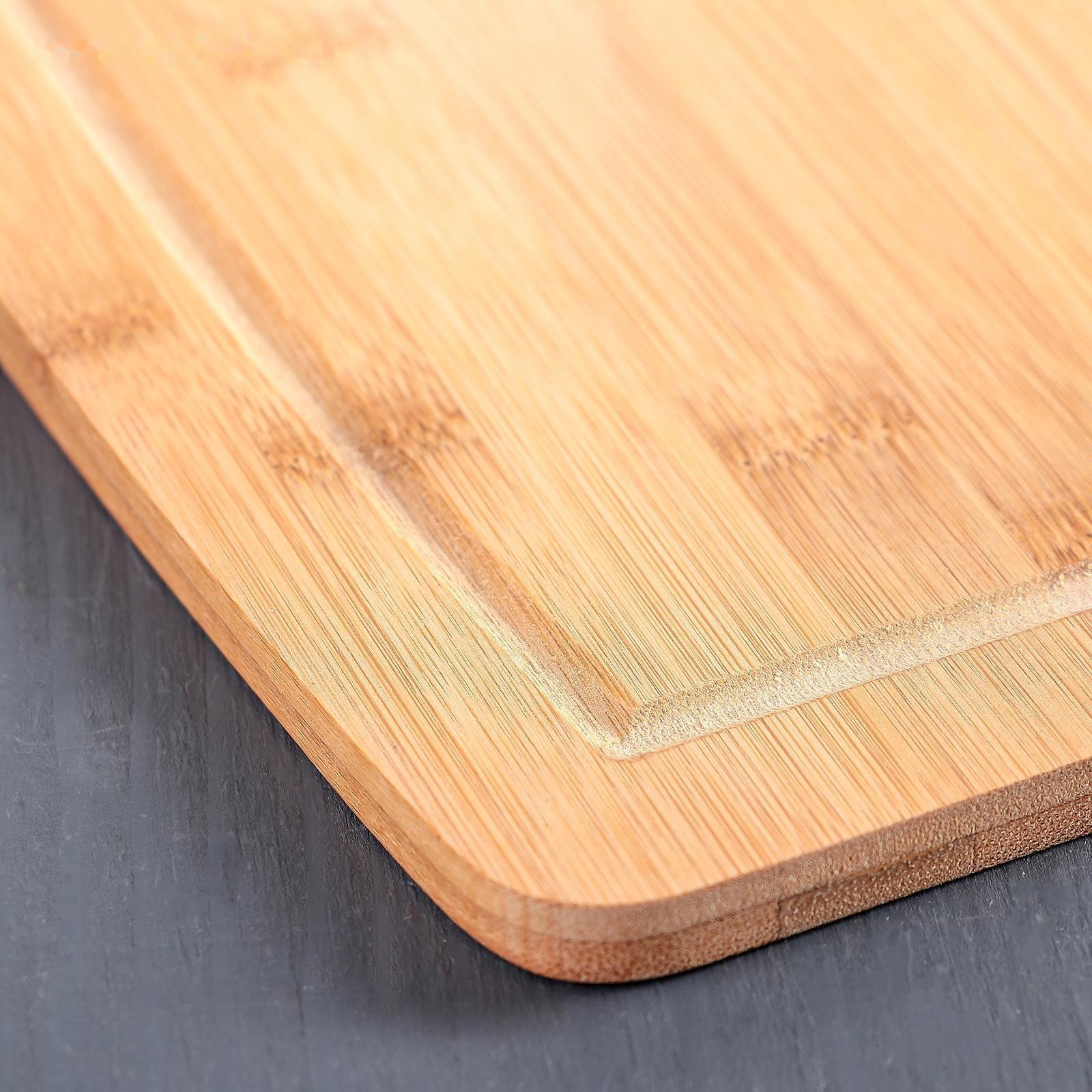 Доска разделочная из бамбука Доляна «Богатство леса», 28×18 см