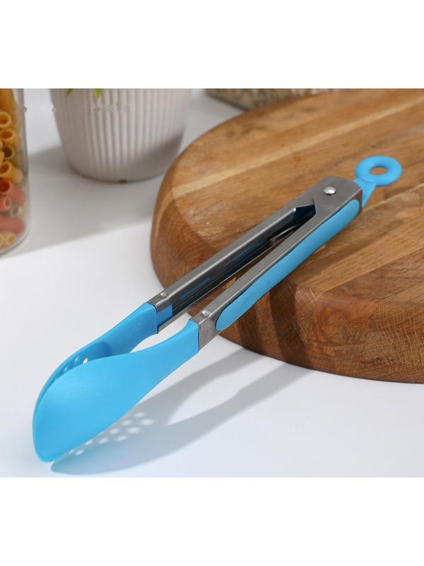 Щипцы гарнирные «Горох», 26 см, цвет МИКС