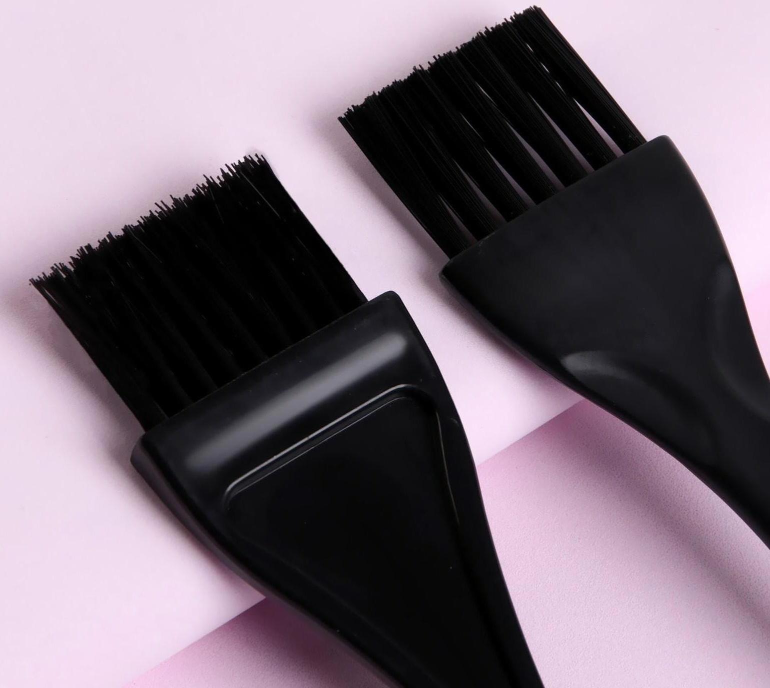 Набор для окрашивания, 2 предмета, цвет чёрный