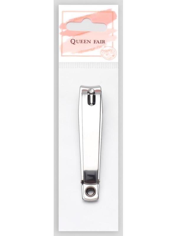 Кусачки-книпсер педикюрные, с пилкой, 7 см, цвет серебристый