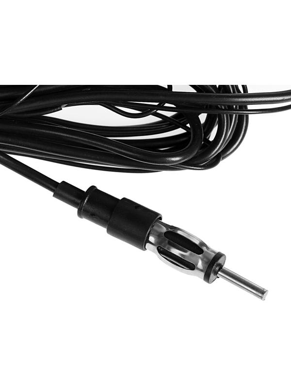 Антенна внутрисалонная, активная 25 см, всеволновая, кабель 2.5 м