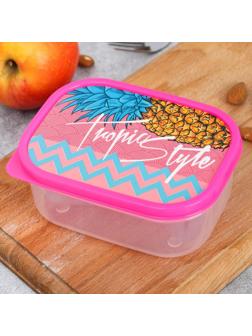 Ланч-бокс прямоугольный, Tropic Style 500 мл