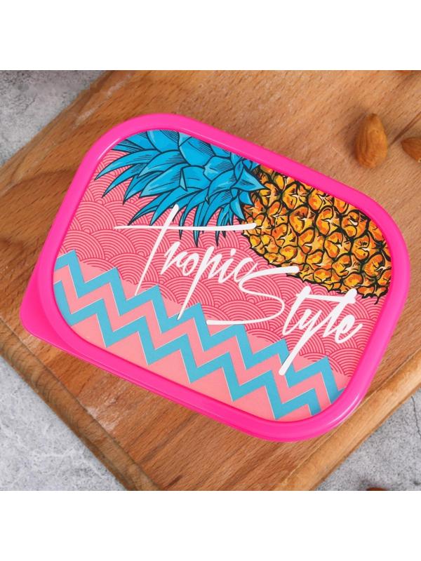 Ланч-бокс прямоугольный, Tropic Style 500 мл