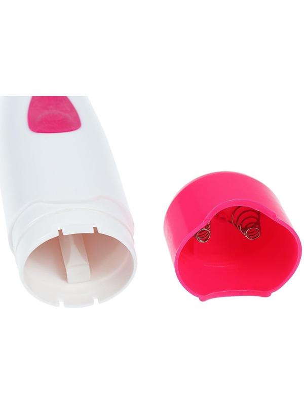 Электрическая зубная щётка Luazon LP-001, 3 насадки, от 2xАА (не в комплекте), МИКС